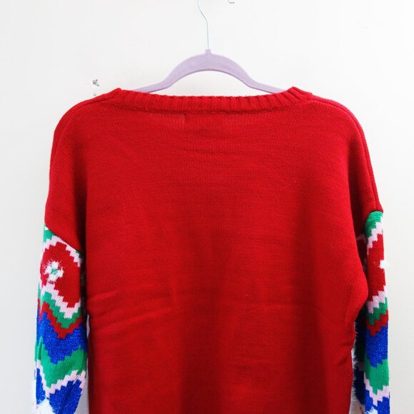 Blizzard Bay Ugly Christmas Sweater "No Porb Liama" Size M NWT! - Picture 4 of 9